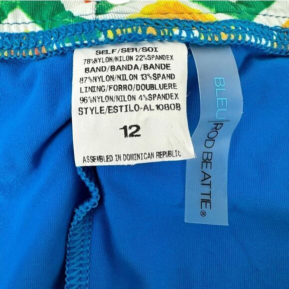 Bleu Rod Beattie Size 12 Chevron Banded Bikini Bottom NWOT - Picture 4 of 6